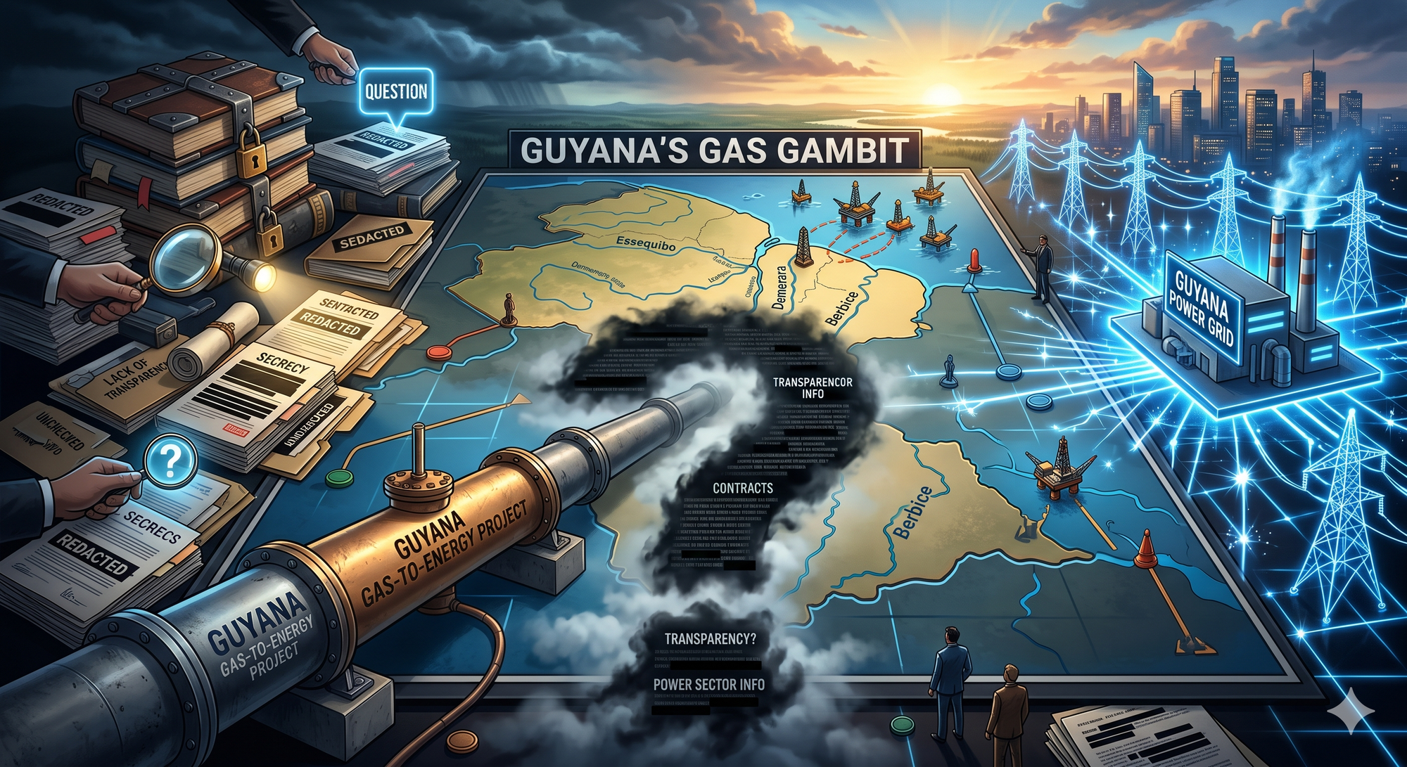 Guyana's Gas Gambit: Leader or Laggard on Power Sector Transparency?