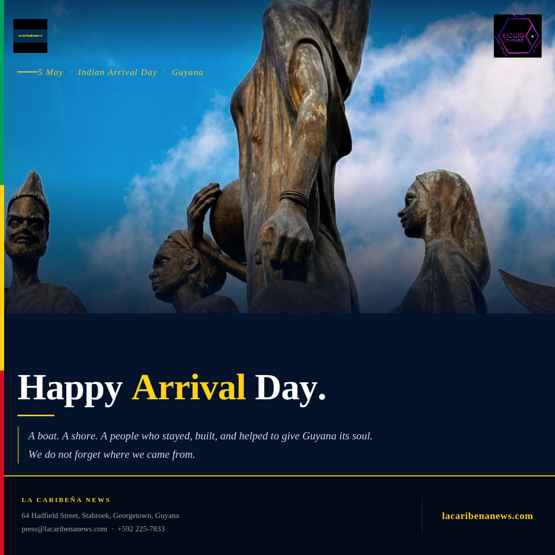 Happy Arrival Day
