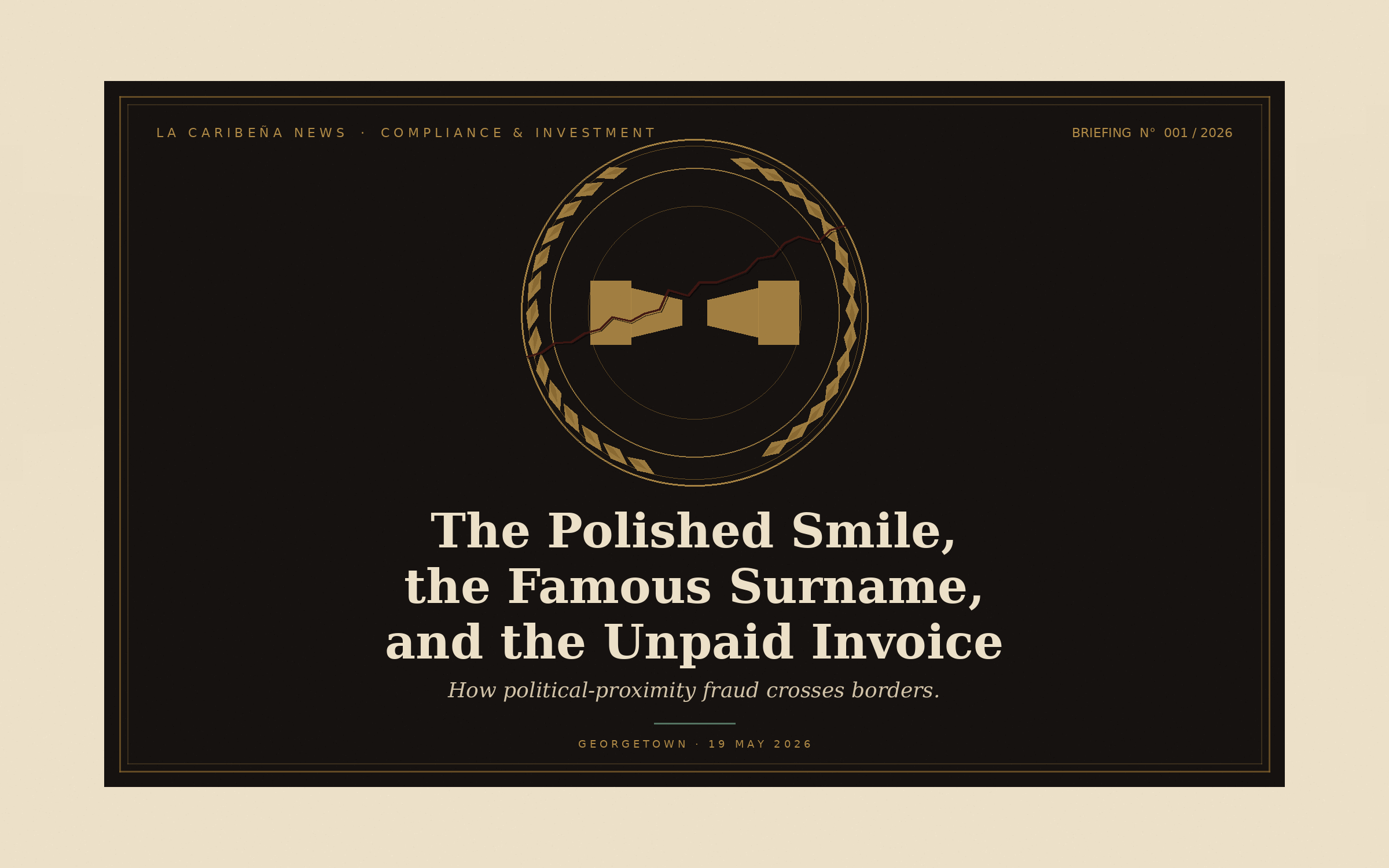 The Polished Smile, the Famous Surname, and the Unpaid Invoice