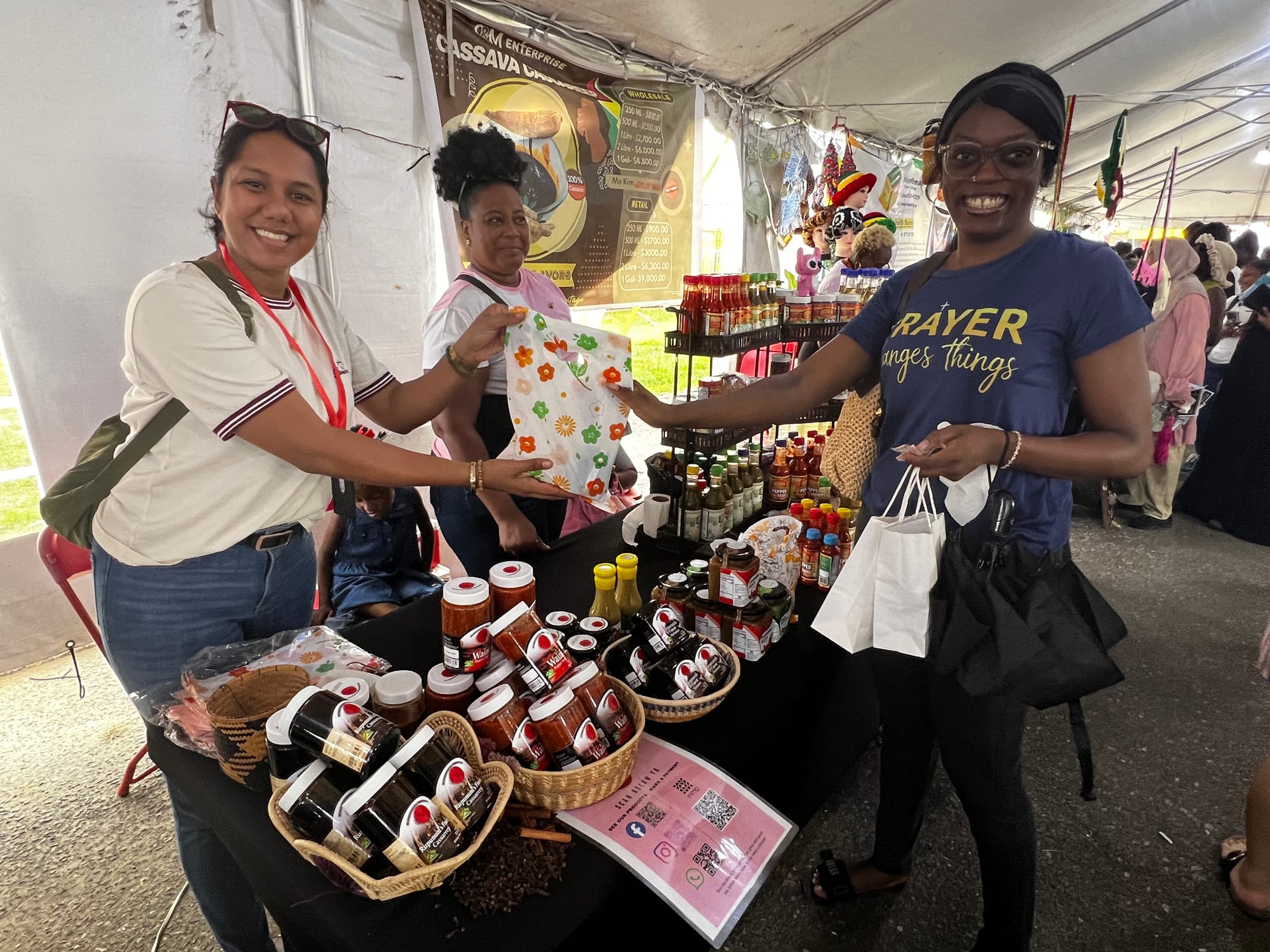 Hummingbird Products takes Rupununi-sourced sauces to the International Building Expo 2026