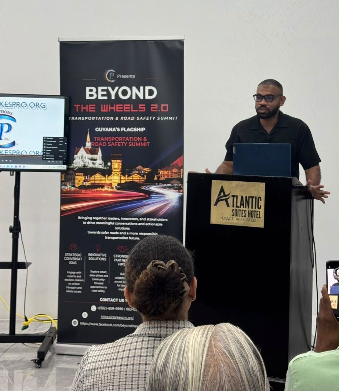 Remarks continue at the Beyond the Wheels 2.0 launch.