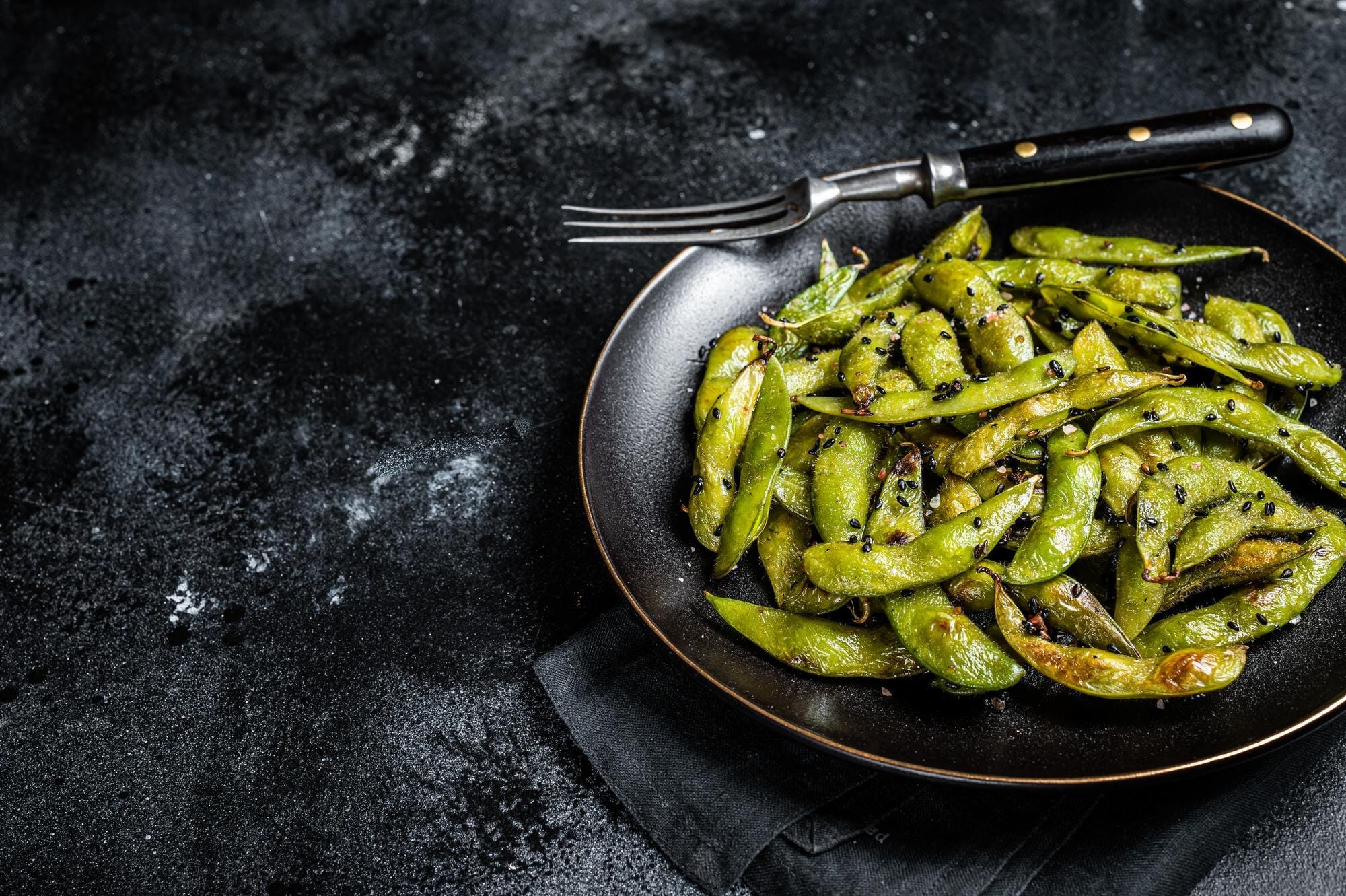 Balsamic glazed green beans