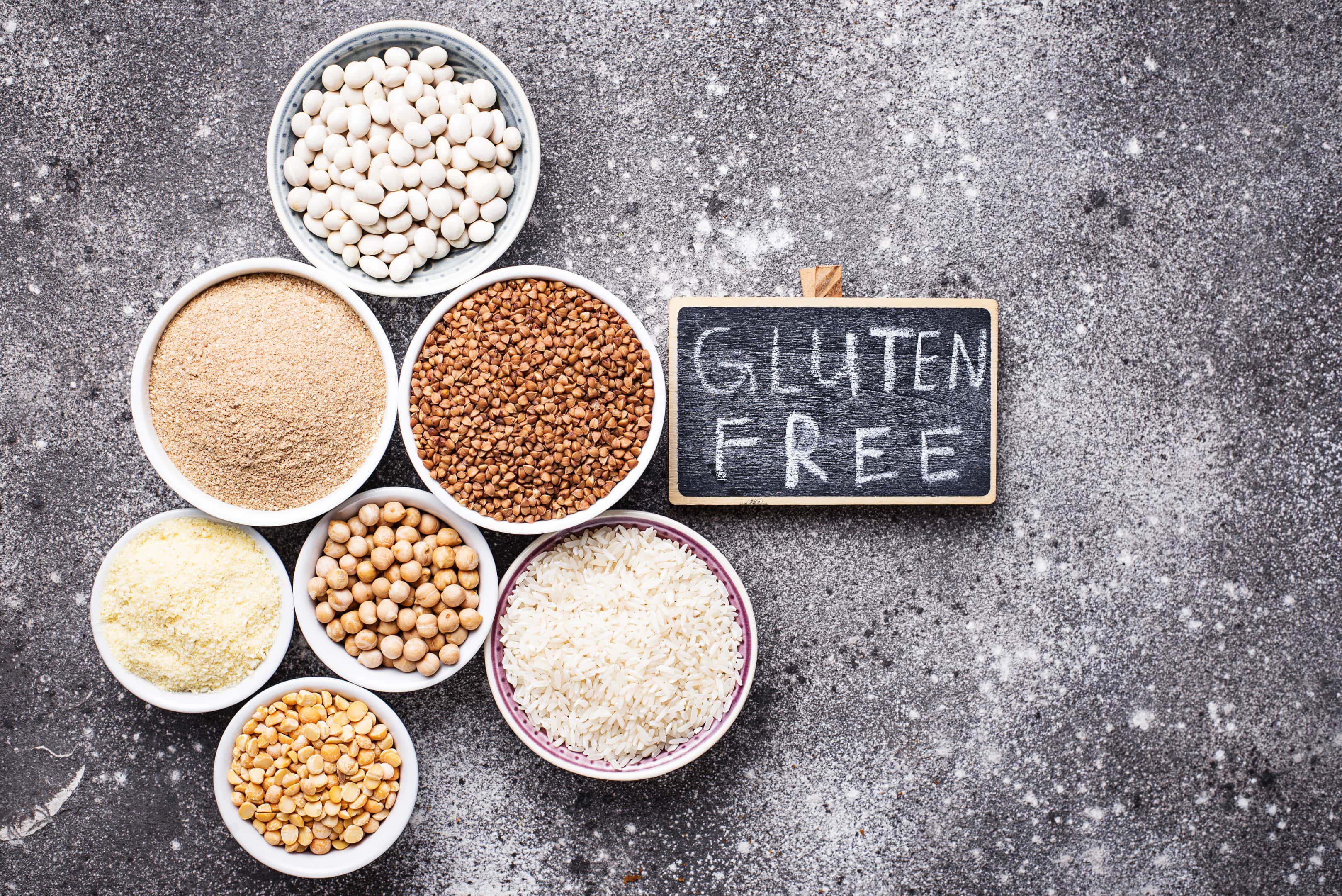 Chickpeas and gluten-free flour