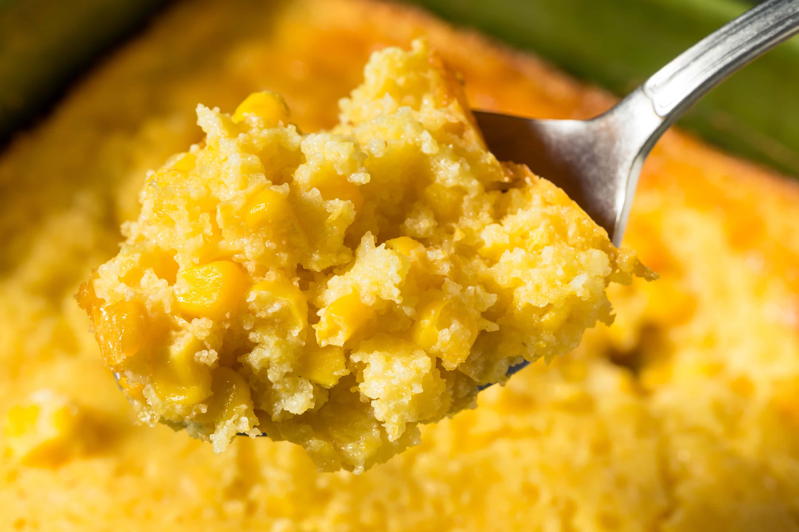Delicious corn pudding
