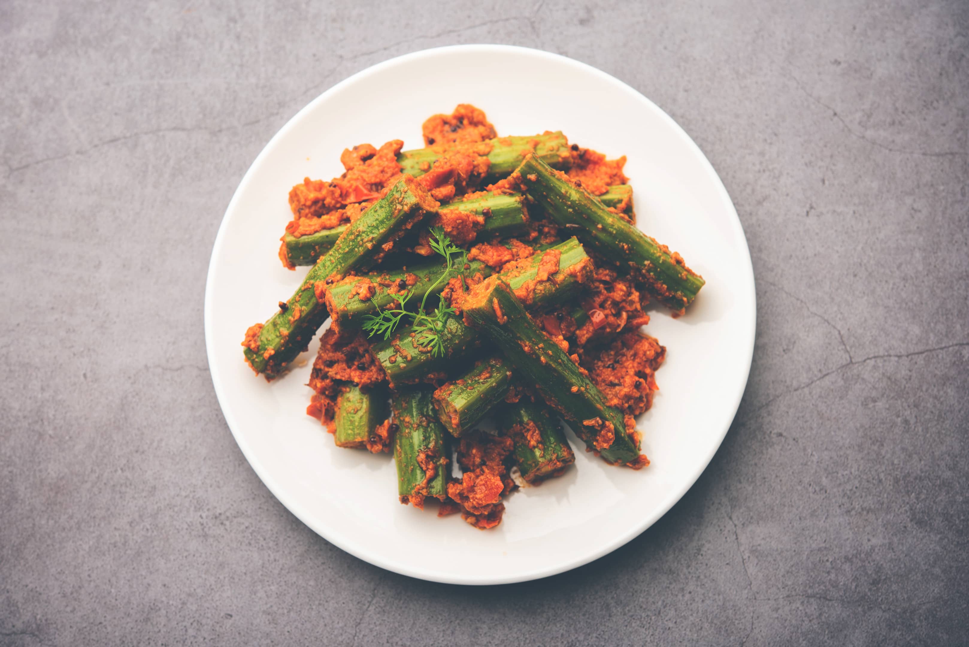 Drumstick curry — Moringa sticks curry