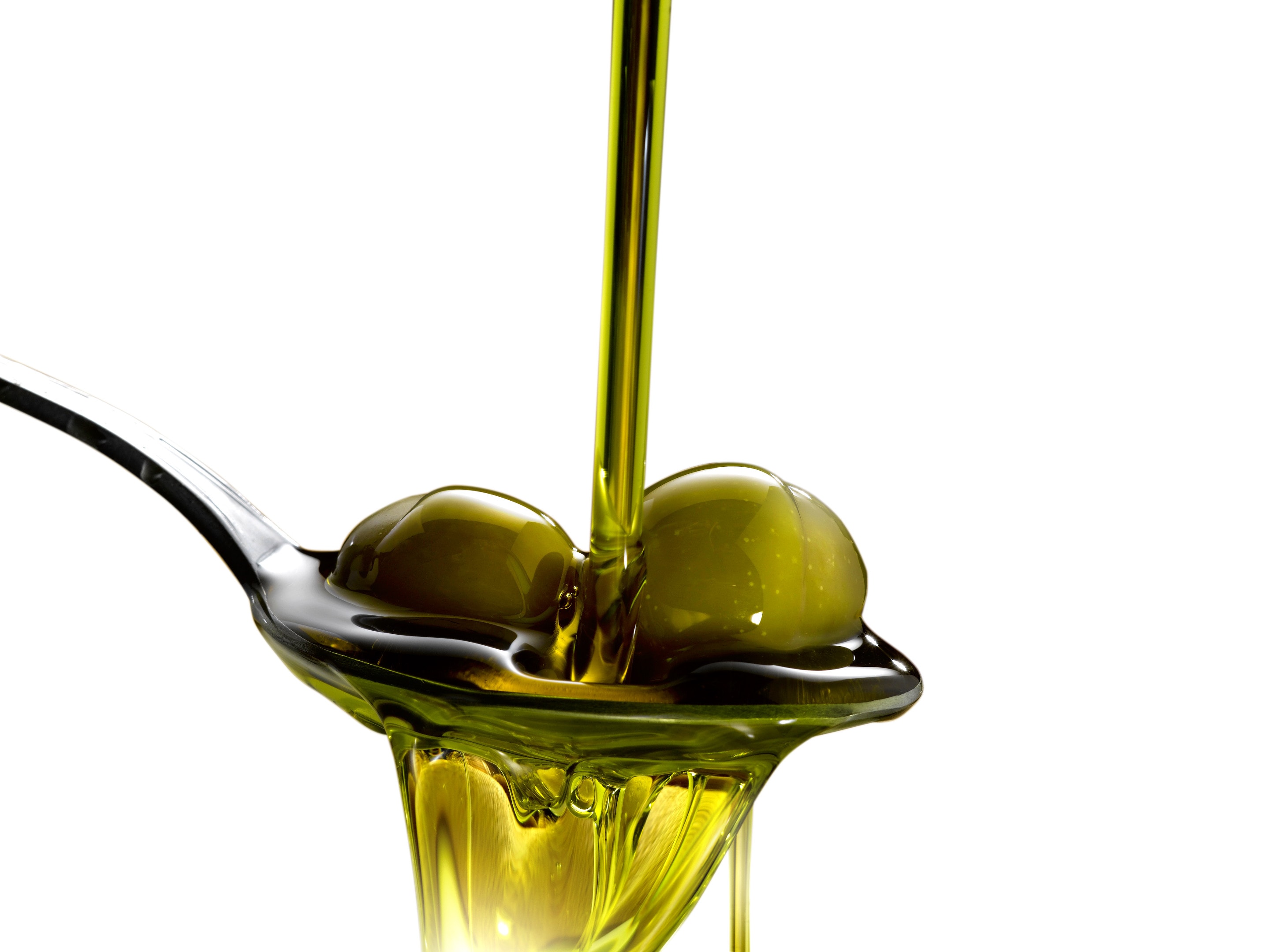 Extra virgin olive oil and olives