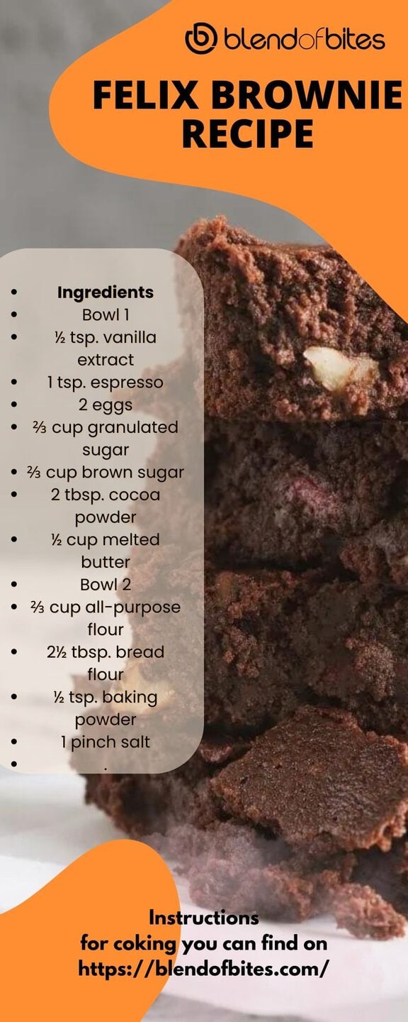 Felix brownie infographic