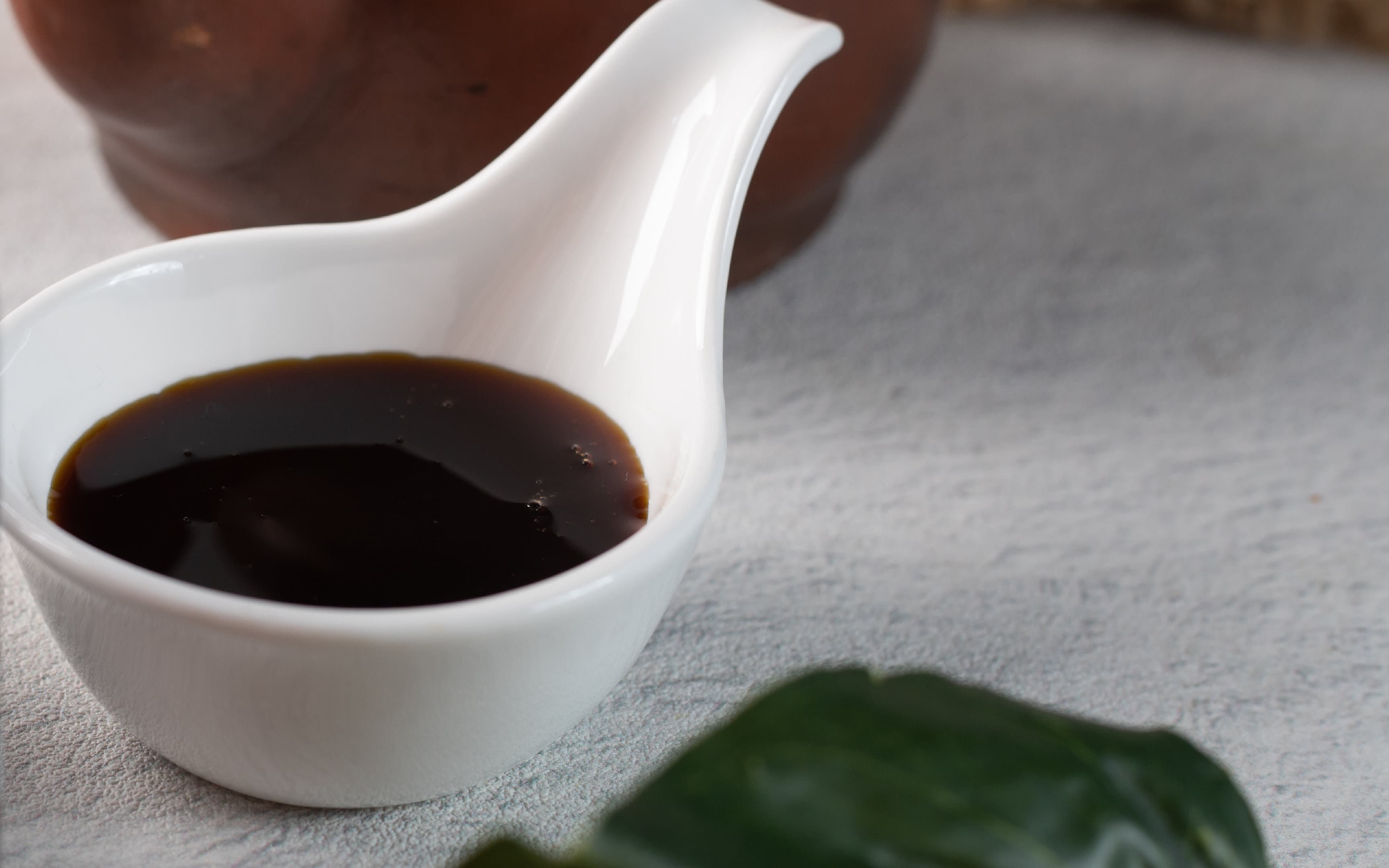 Homemade sweet soy glaze sauce