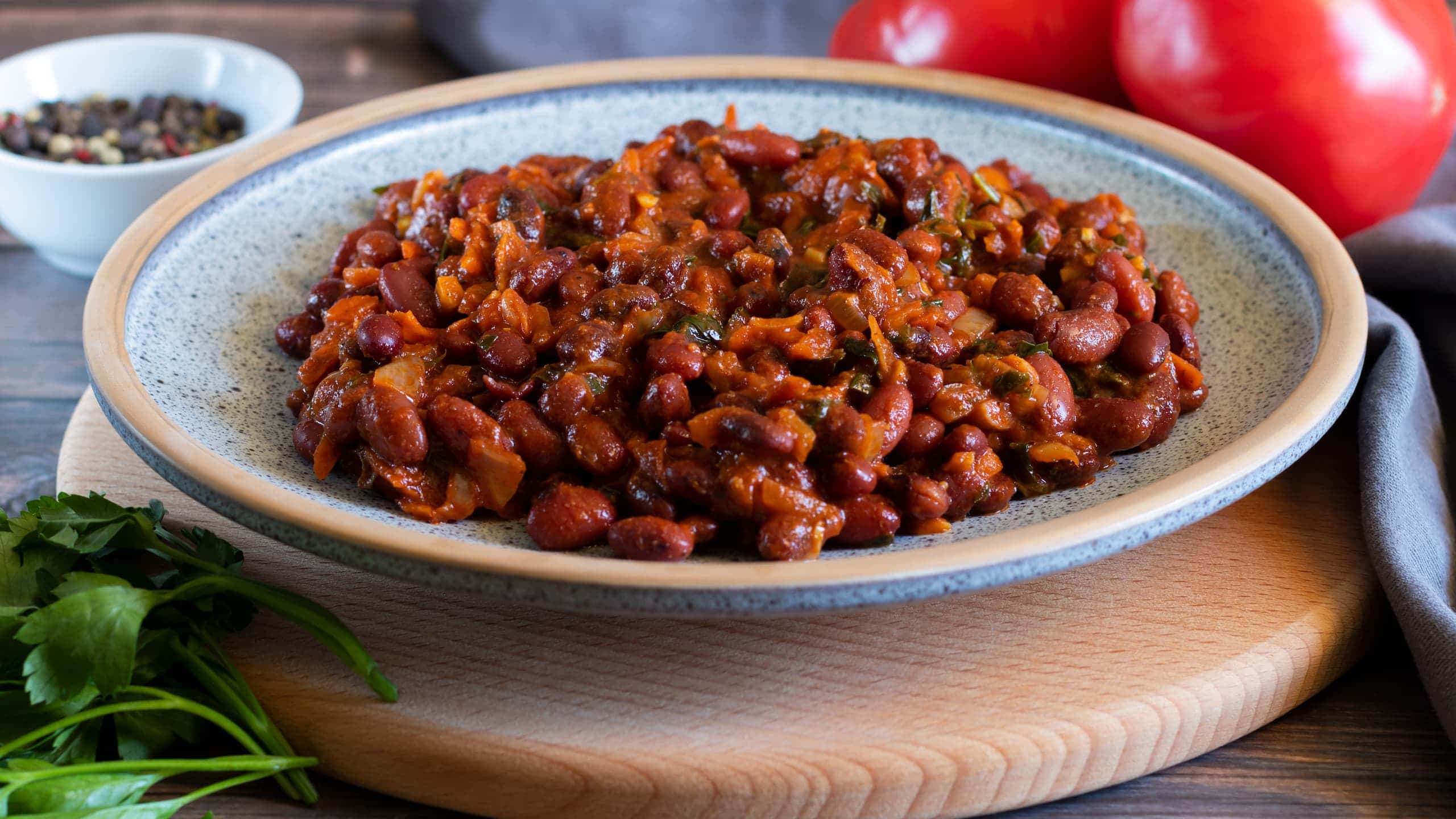 Bush beans chili