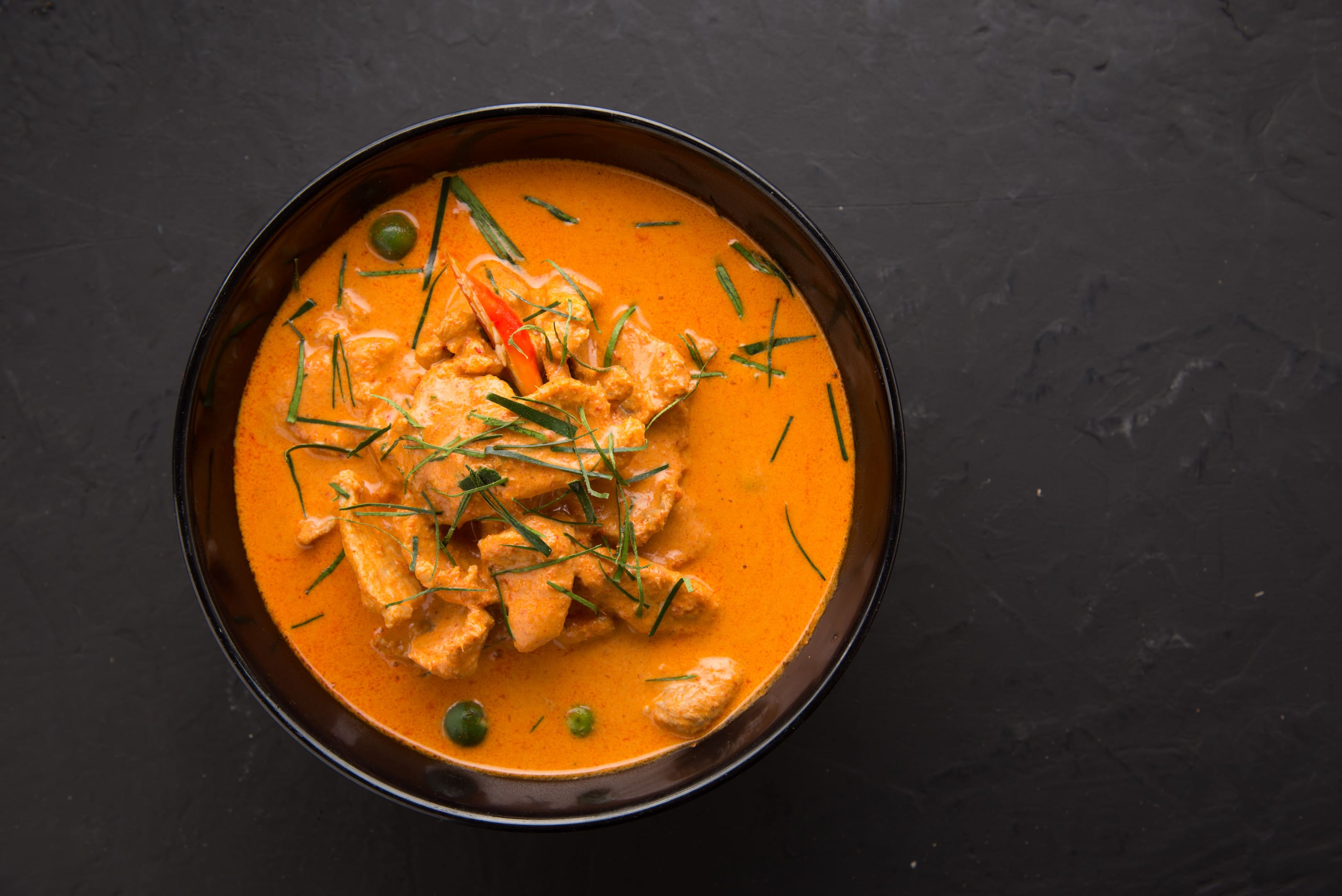 Panang nuer — Thai style red spicy curry with beef