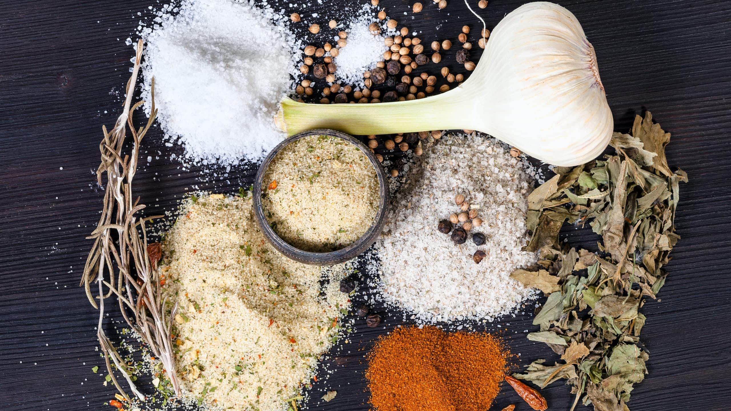 My savory ramen seasoning with garlic, herbs, and other spices