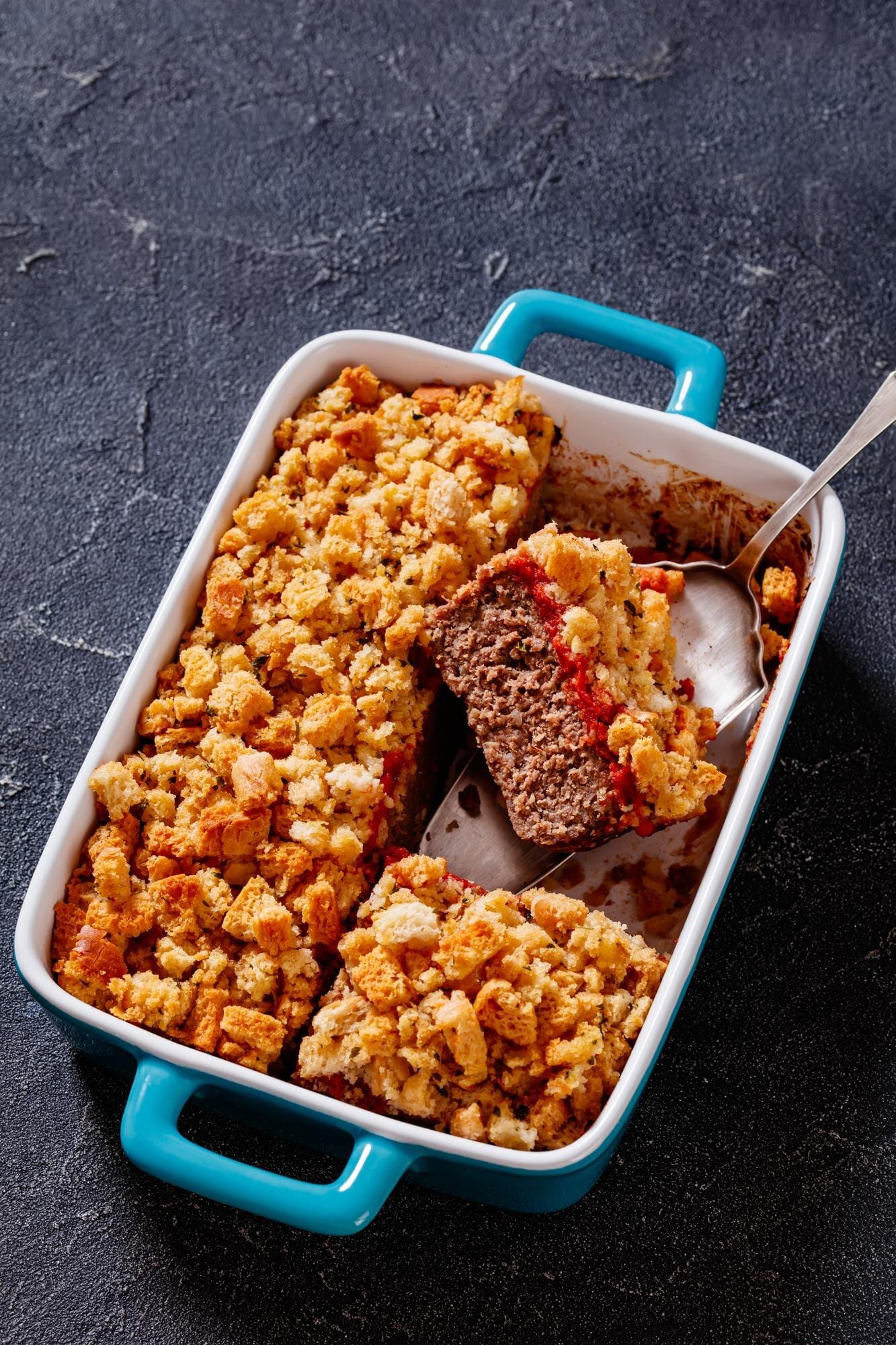 Sweet potato ground beef casserole