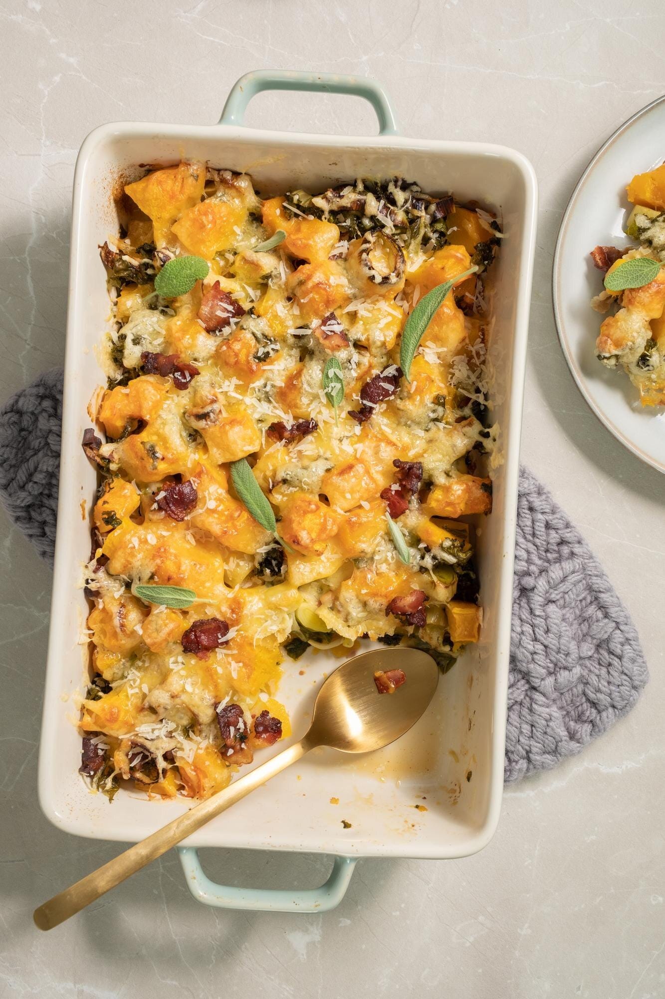 Sweet potato pumpkin casserole