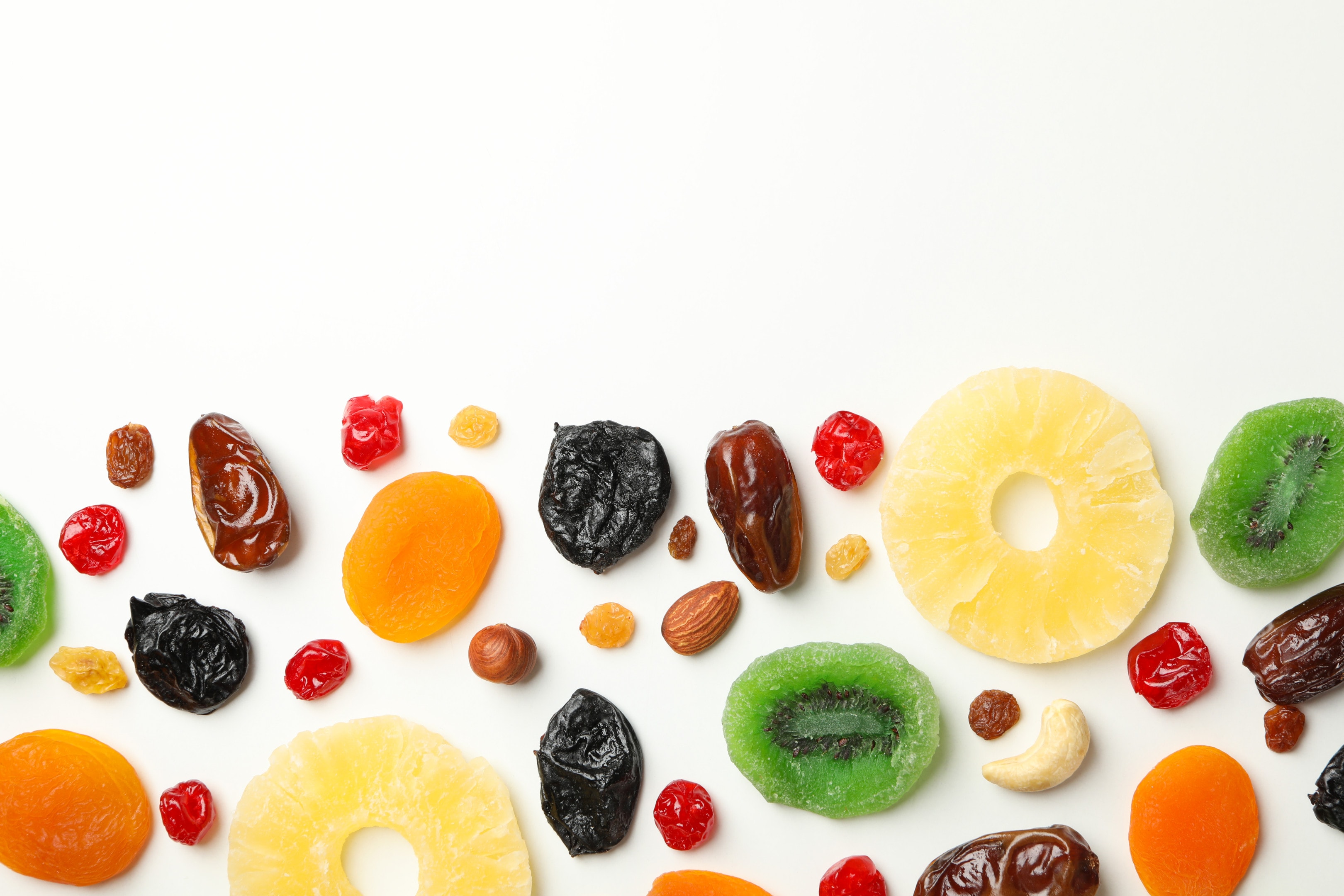 Dried fruits and nuts