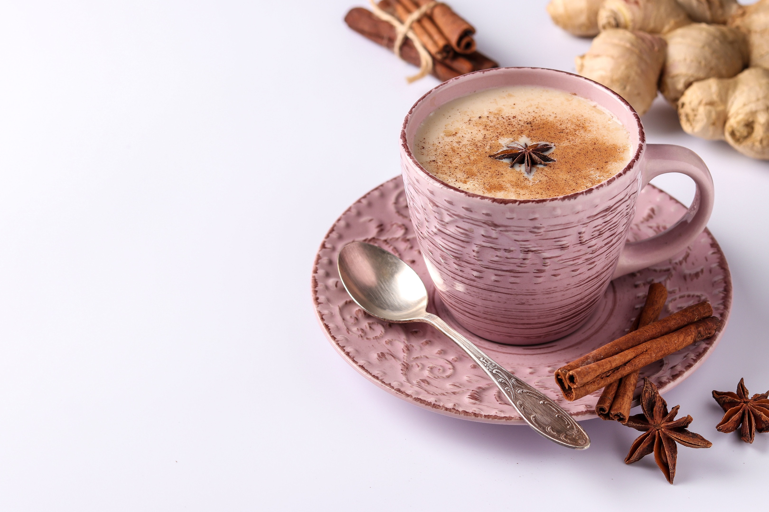 Masala — Traditional Indian drink with nutmeg and cinnamon