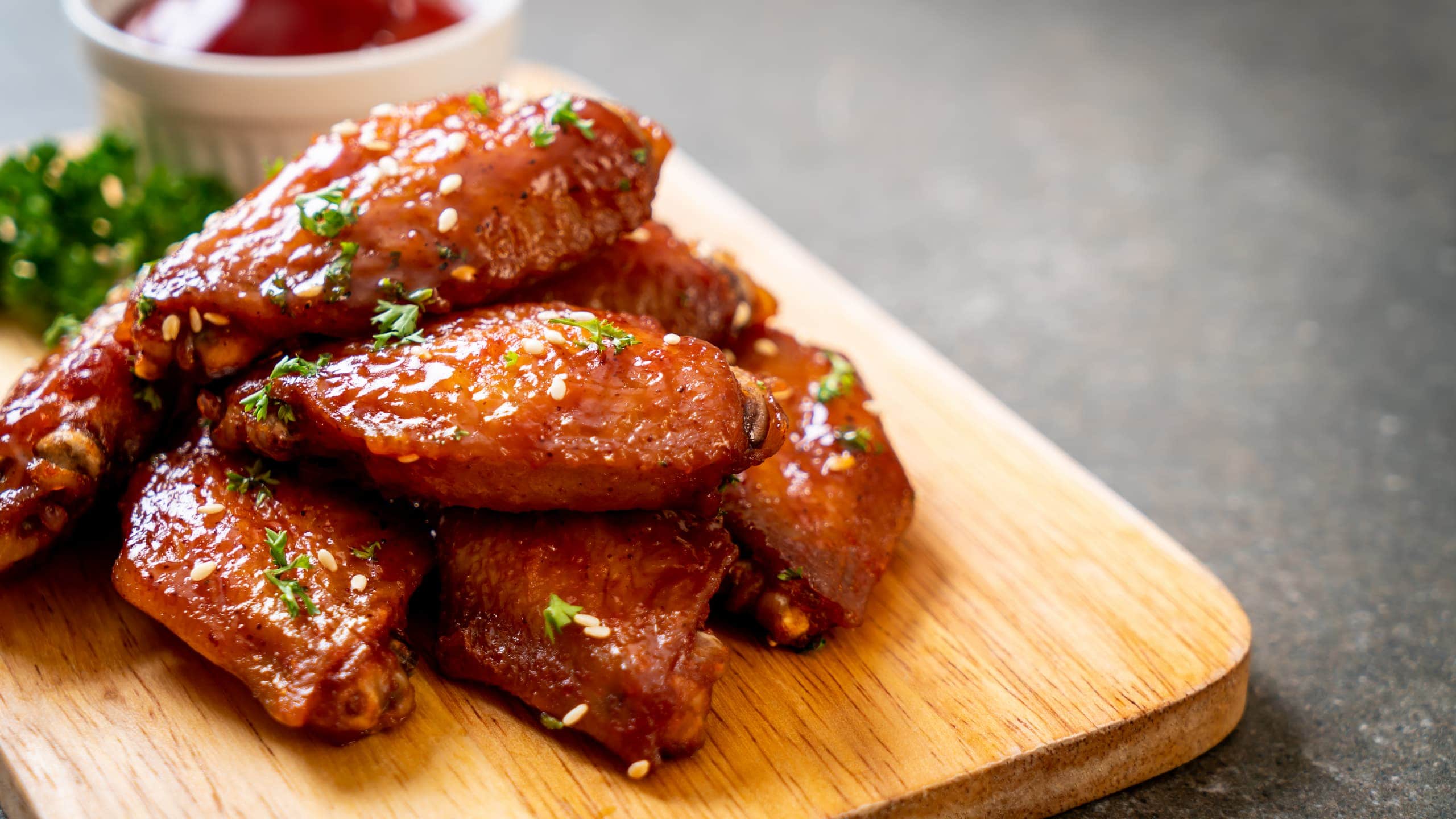 Heavenly Hennessy wings