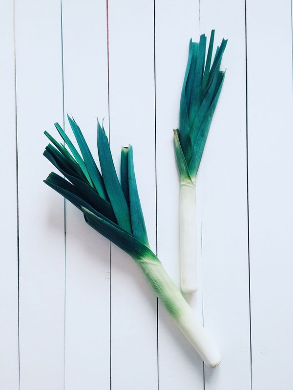 Fresh leeks