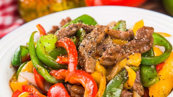 Jamaican pepper steak