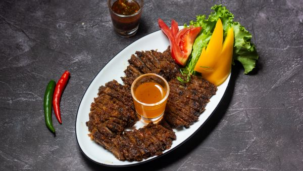 the venison cubed steak