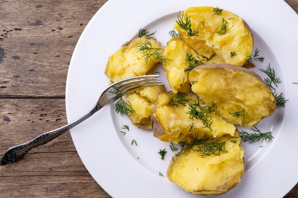 Parmesan garlic roasted potatoes
