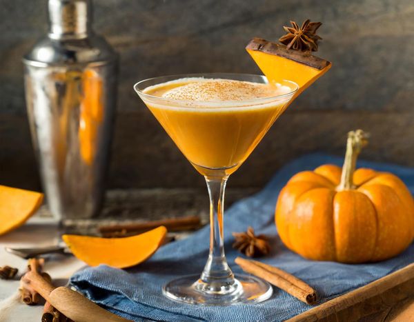 Pumpkin pie martini
