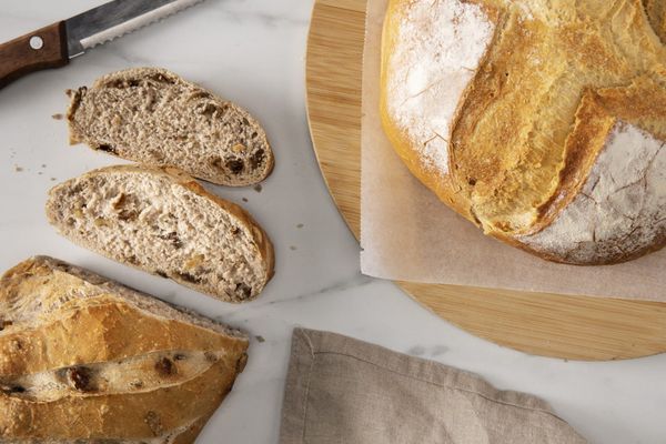 Slices of high altitude bread