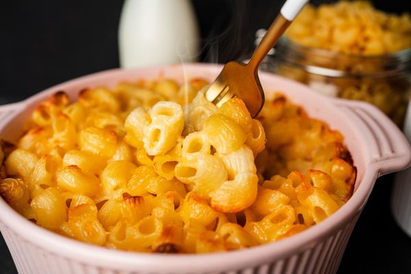 Stovetop mac and cheese