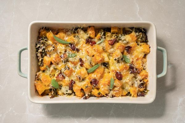 Sweet potato pumpkin casserole
