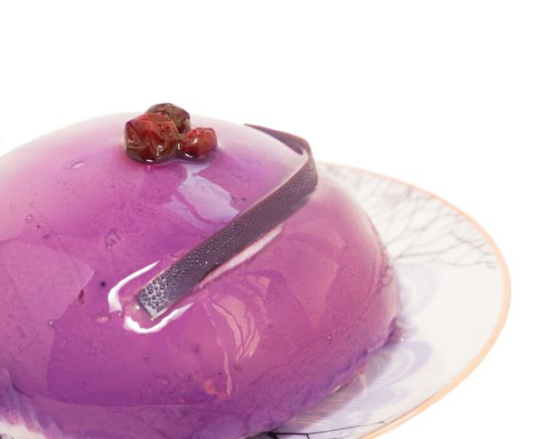 Galaxy clear jelly cake