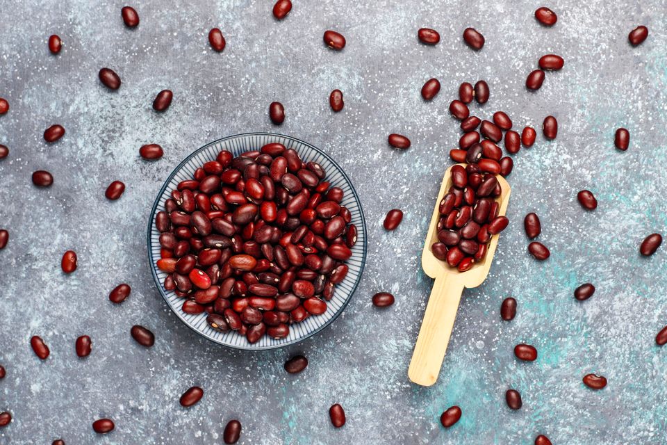 Adzuki beans assortment