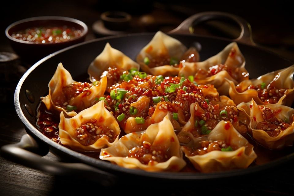 Din Tai Fung spicy wonton
