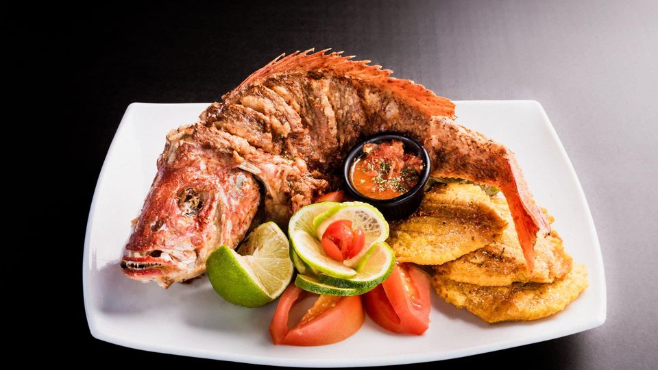 fried whole mangrove snapper