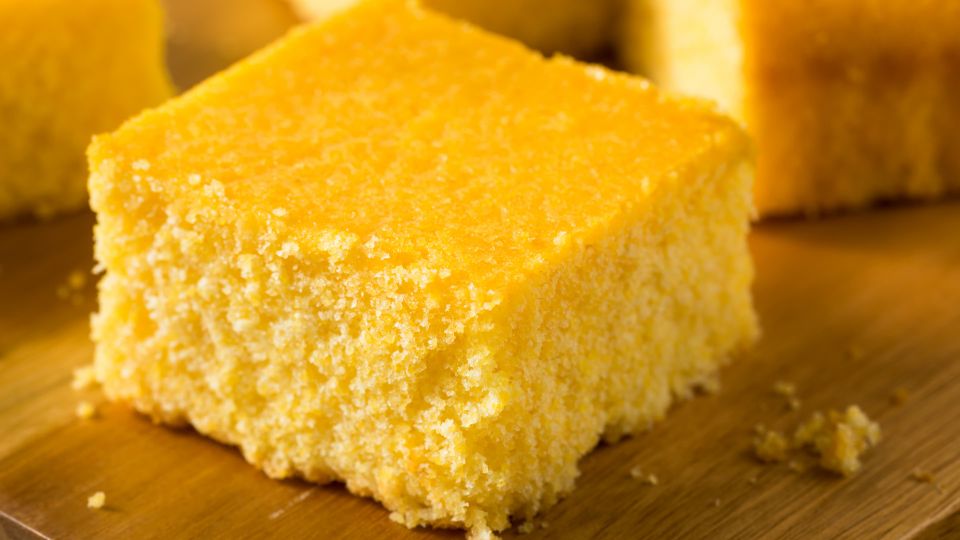 Homemade Aunt Jemima cornbread