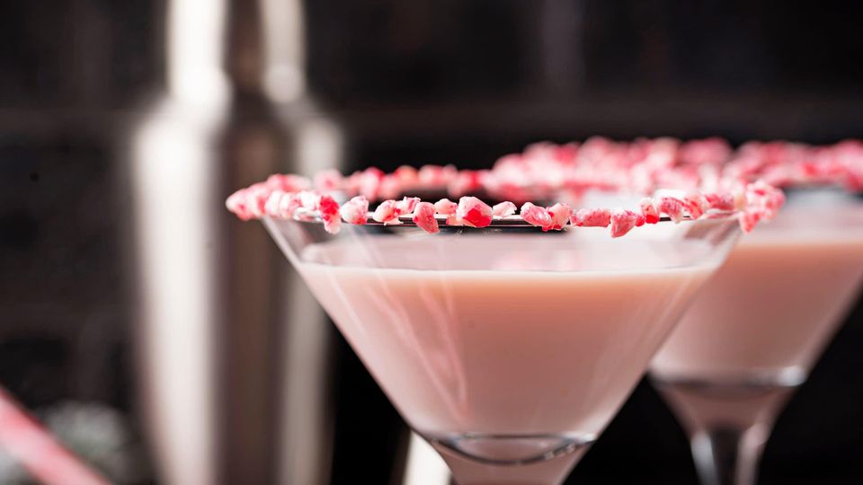 RumChata's peppermint bark
