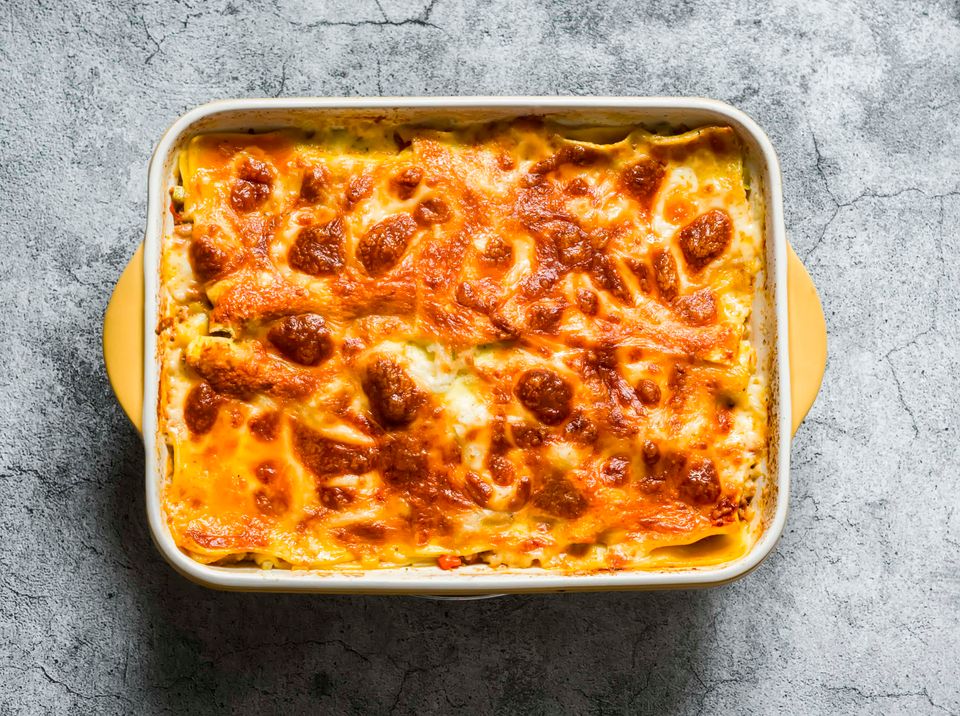 Gan Giorgio lasagna top view