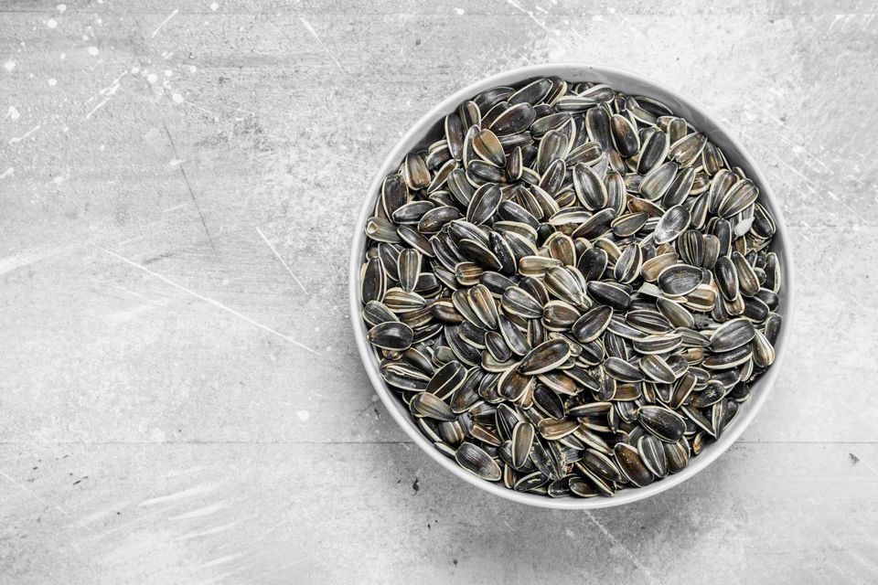 Fresh sunflower seeds