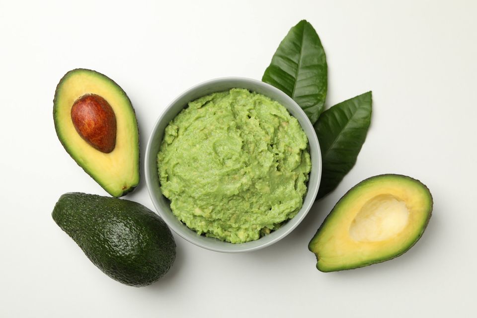 Tasty avocado crema