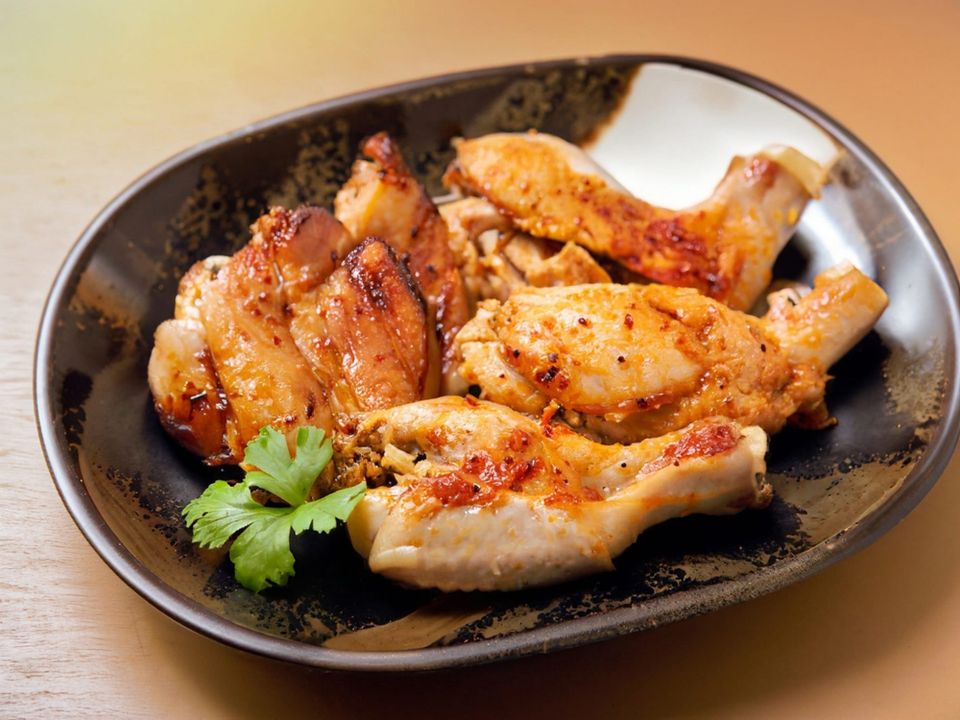 Delicious chicken Pinoy curry with potatoes