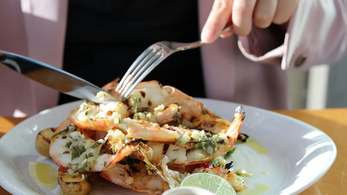 Seafood on the menu