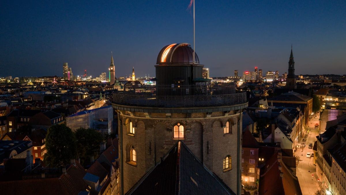 Look beyond the rooftops at Rundetaarn