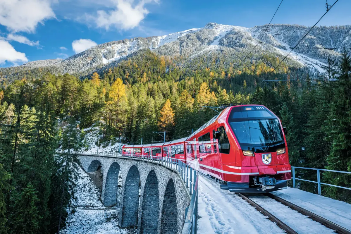 Energy solutions, construction and flying trains