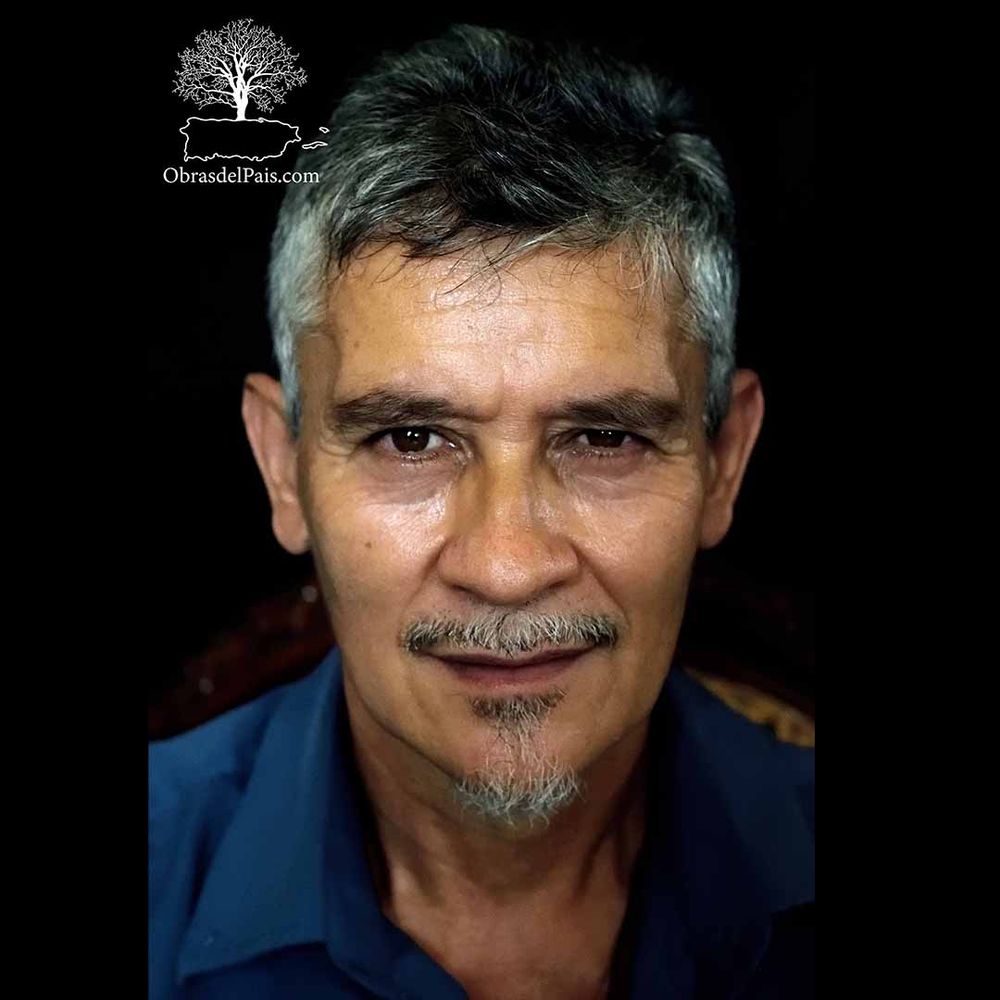 Retrato del artesano Ángel López