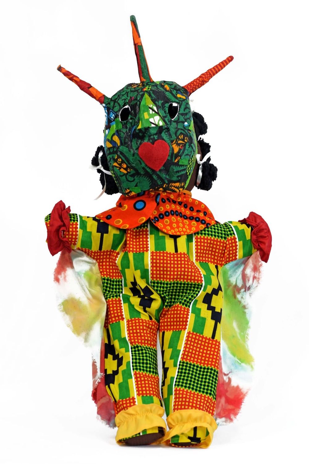 Muñeca de Teresa Meléndez inspirada en una vejiganta puertorriqueña