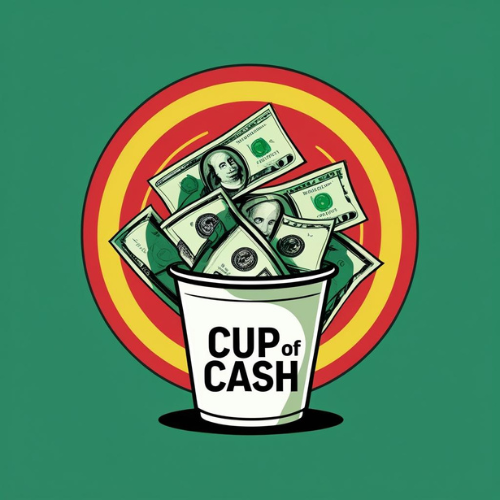 Cups of cash!