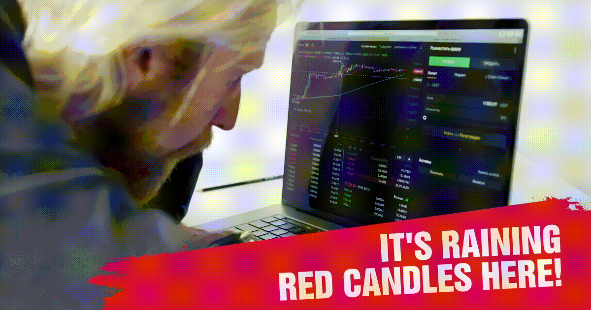 It's Raining Red Candles Here!⛈️