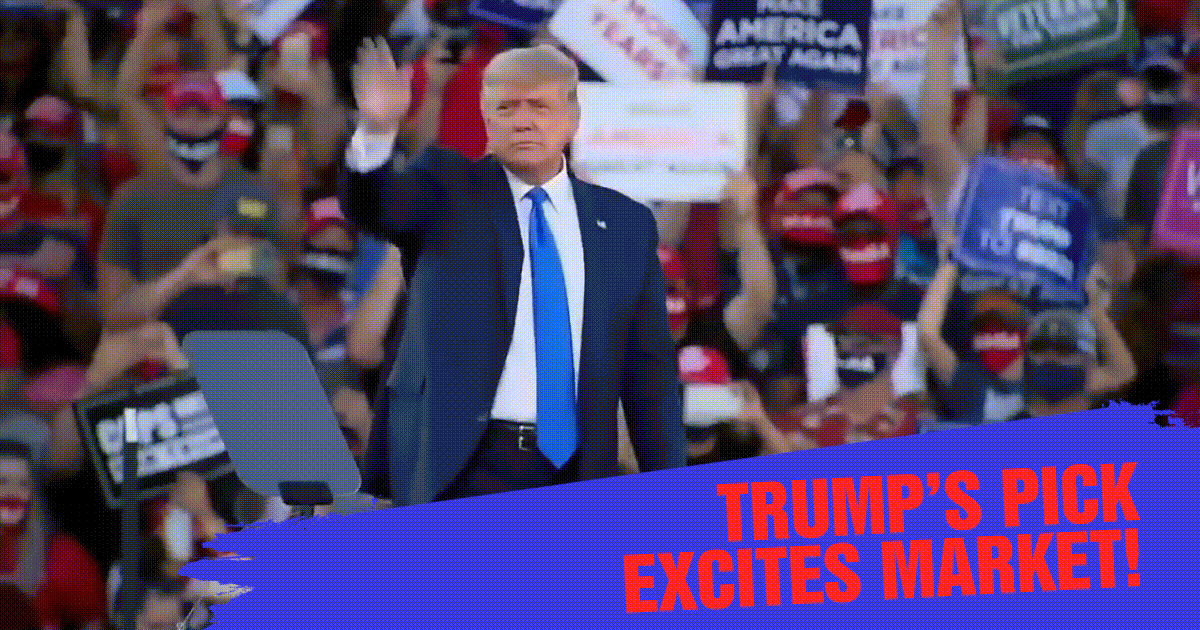 🇺🇸 Trump’s Pick Excites Market! 🎲