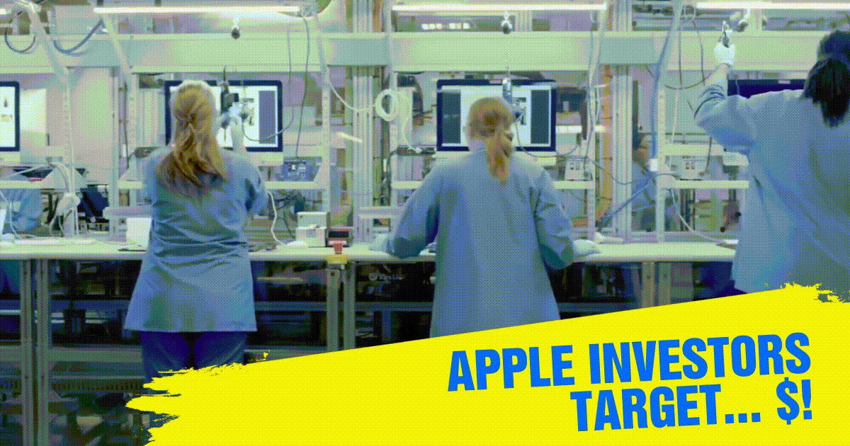 Apple Investors Target... $!