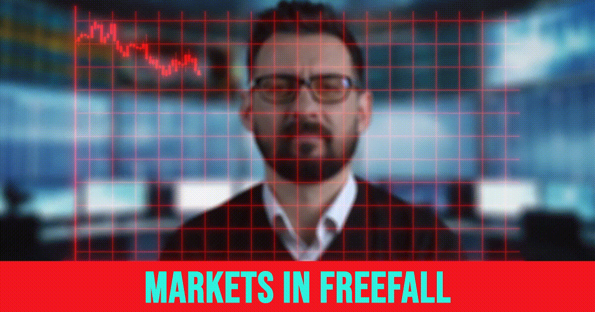 Markets in freefall 🔻🔻🔻