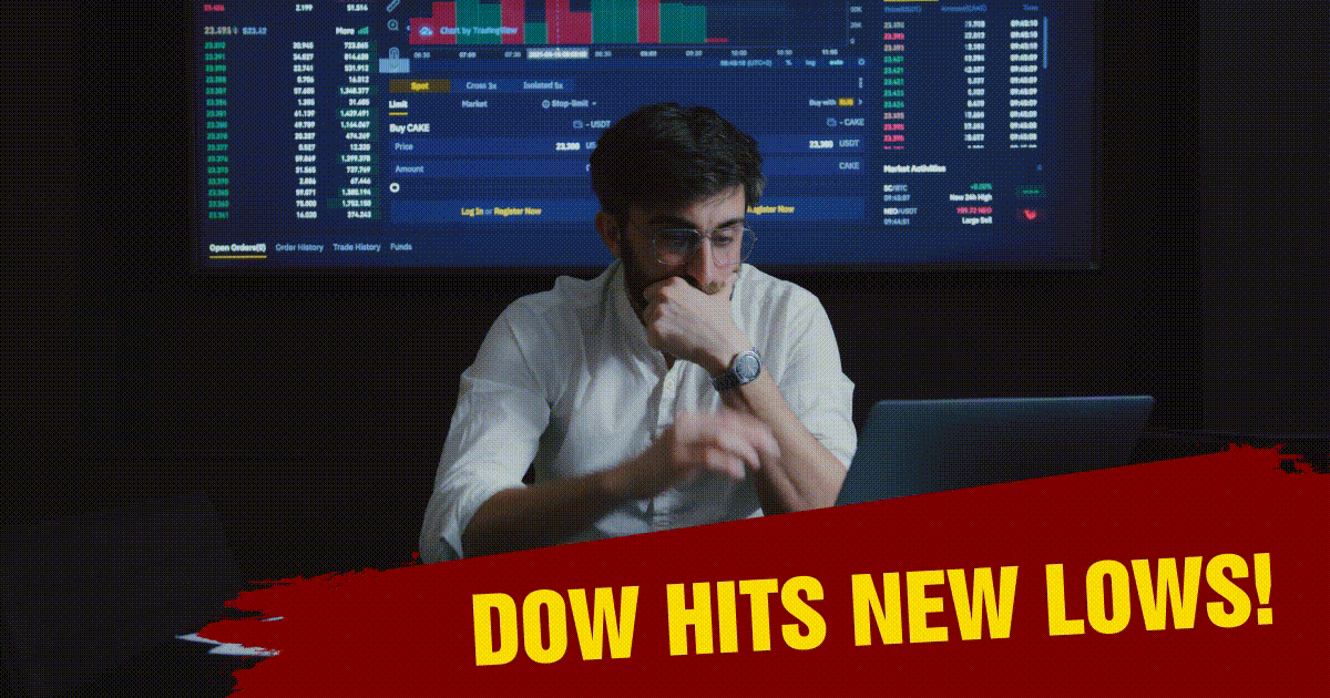 Dow Hits New Lows!