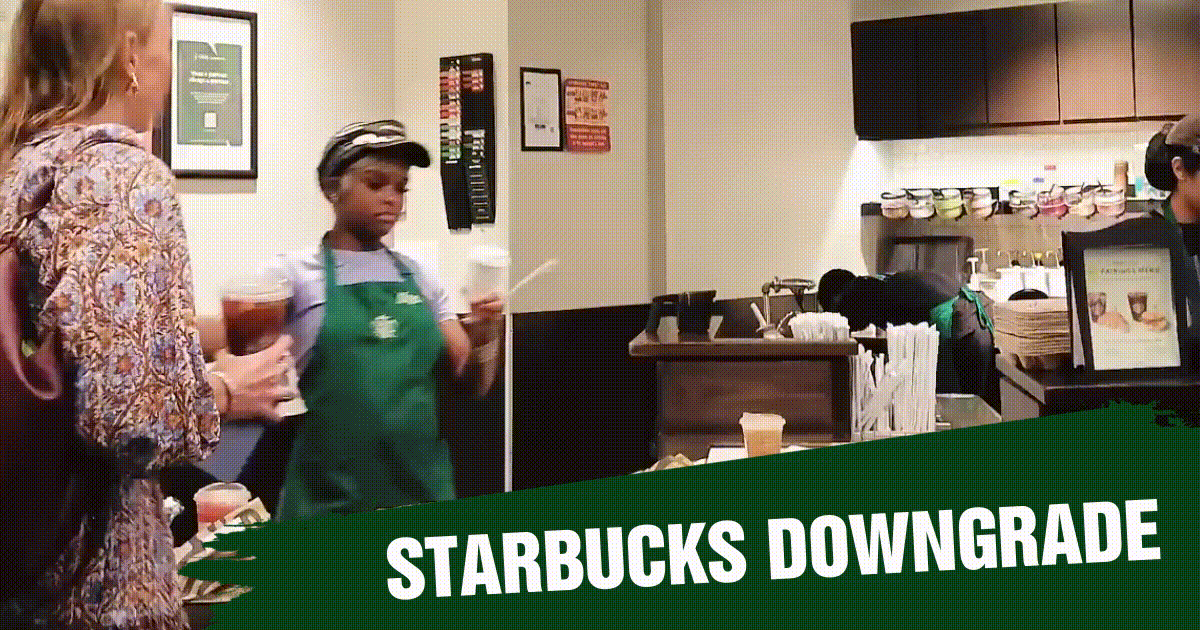 Starbucks Downgrade 🔻